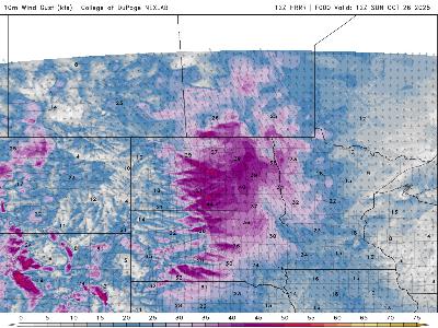 Sun returns as temperatures warm and winds pick up