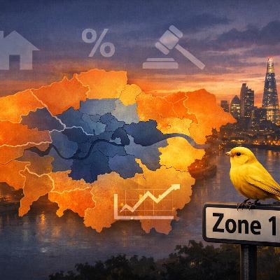 London’s Property Price Drop: Policy, Prime Boroughs, and the Canary in the Coal Mine