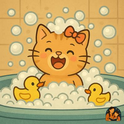 EP14 兒童故事「小貓咪咪故事集」 - 為什麼我要洗澡🛁|泡泡魔法|衛生習慣教育|適合3-6歲 EP14 兒童故事「小貓咪咪故事集」 - 為什麼我要洗澡🛁|泡泡魔法|衛生習慣教育|適合3-6歲