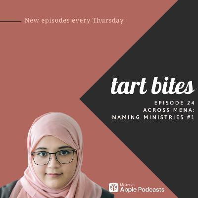Across MENA: Naming Ministries #1