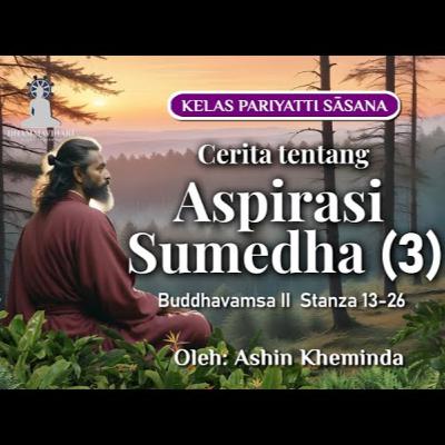 Ashin Kheminda - Buddhavamsa II Stanza 13-26 | Cerita tentang Aspirasi Sumedha (3)