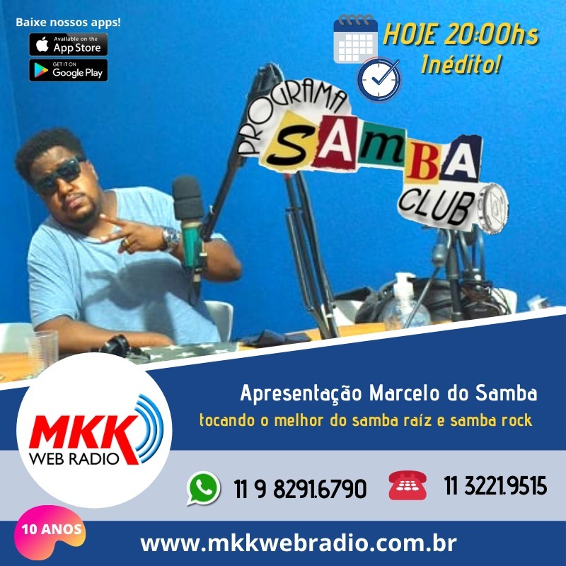 Programa Samba Club 30.04.2021 Marcelo do Samba