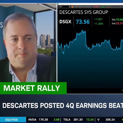 Descartes (DSGX) CEO on Keeping Global Shipping Running During Tariffs, Iran War