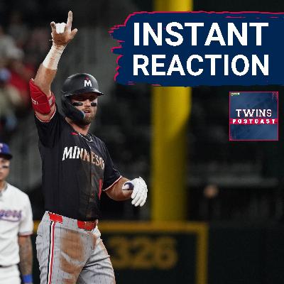 TWINS POSTCAST: GEM FROM ZEBBY MATTHEWS Pushes Twins Over Rangers In Game One, 4-1