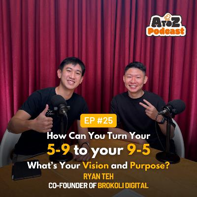 He Ran a Side Hustle for 5 Years Before Quitting His Job — Here’s Why with Ryan Teh, Brokoli Digital