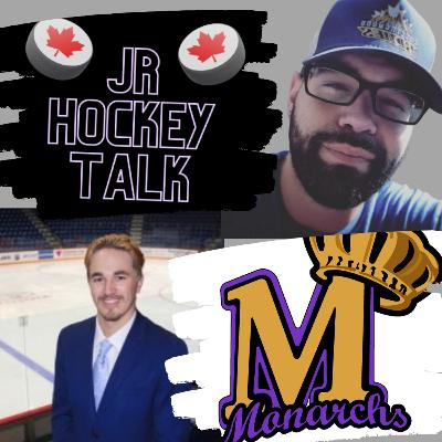 OJSL on Jr Hockey Talk - HC & GM Hayden Stewart - Newmarket Monarchs