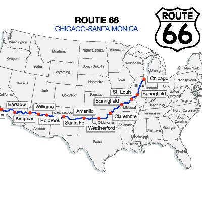 Ruta 66. La Gran Travesía por Chicago, Illinois y Missouri. Revisited