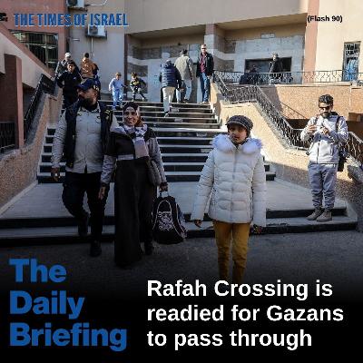 Rafah Crossing is readied for Gazans to pass through