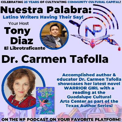 Texas Author Series LIVE! Carmen Tafolla's WARRIOR GIRL at the GCAC's Latino Bookstore! Texas Author Series LIVE! Carmen Tafolla's WARRIOR GIRL at the GCAC's Latino Bookstore!