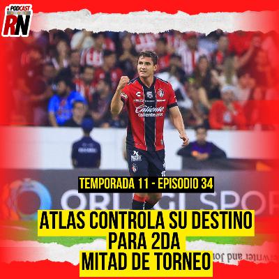 ATLAS SIGUE EN ZONA DE LIGUILLA Y DEPENDE DE SÍ PARA VOLVER A LA FIESTA GRANDE | PODCAST ROJINEGRO