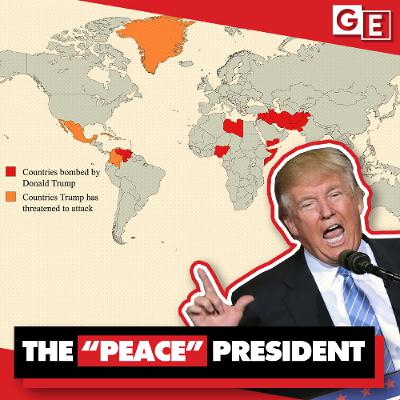 'Peace president' Trump has bombed 10 countries. Now he wants a $1.5 TRILLION military budget 'Peace president' Trump has bombed 10 countries. Now he wants a $1.5 TRILLION military budget