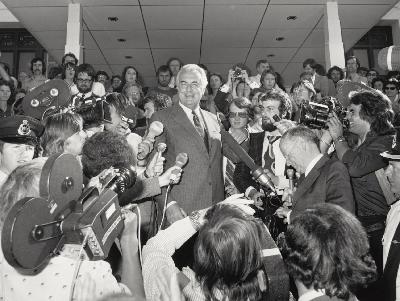 The mysterious lost footage of Whitlam's dismissal The mysterious lost footage of Whitlam's dismissal