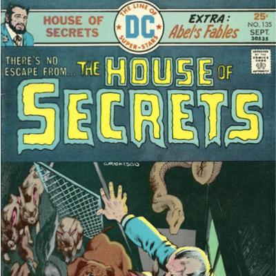 The Bronze Age of Horror Comics! House of Secrets 135, 1975 w/Mart Gray! The Bronze Age of Horror Comics! House of Secrets 135, 1975 w/Mart Gray!