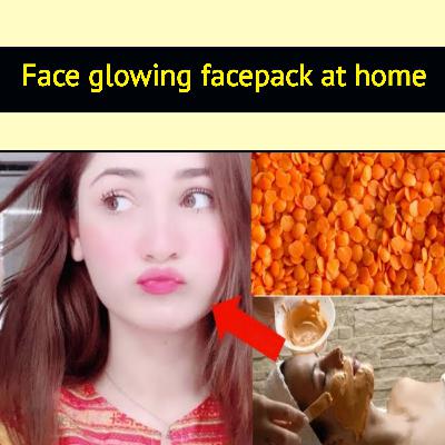 Home made facepack for glowing skin