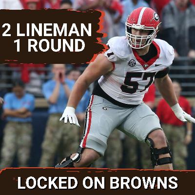 DOUBLE UP: Cleveland Browns Take TWO O-LINEMAN In First Round, Snag PROJECT QB In Latest Mock Draft