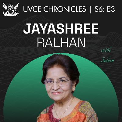 ποΈUVCE Chronicles S6 E3 : Trailblazing Through Time - Jayashree Ralhan's Remarkable Journey ποΈUVCE Chronicles S6 E3 : Trailblazing Through Time - Jayashree Ralhan's Remarkable Journey