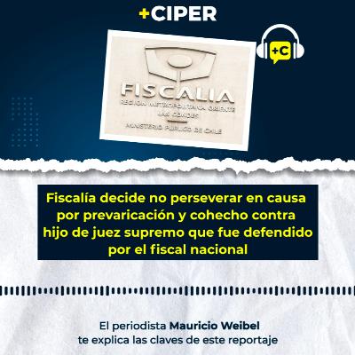 Fiscalía decide no perseverar en causa contra hijo de juez supremo