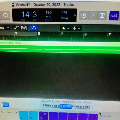 Steinway G. 🎹 . 17🥐! Pretzel! 🥐