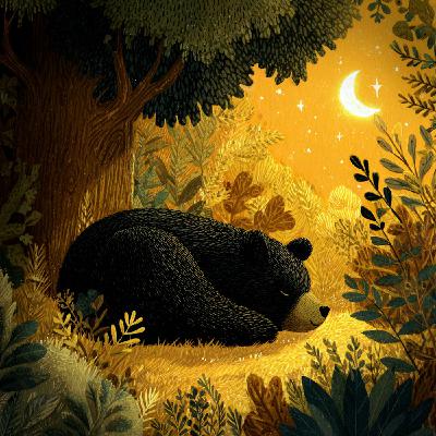 Sleep Like a Black Bear 🐻 Cozy Story for Kids Sleep Like a Black Bear 🐻 Cozy Story for Kids