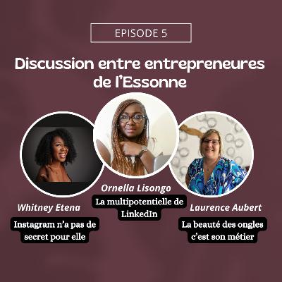 Discussion avec des entrepreneures de l'Essonne