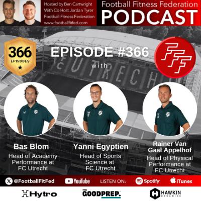 #366 "Inside FC Utrecht" with Bas Blom, Rainer Van Gaal Appelhof & Yanni Egyptien