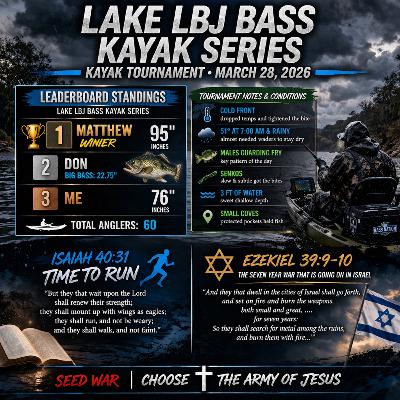 Lake LBJ Bass Nation Kayak Series Tournament Recap 3/28/26 | 95-Inch Winner, Testimony & Time to Run