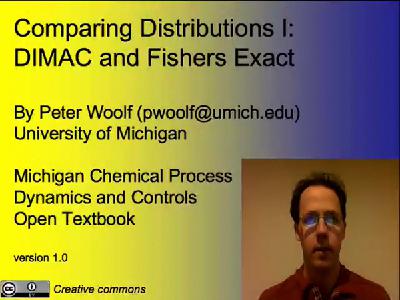 22. Comparing Distributions I_DIMAC & Fishers Exact 22. Comparing Distributions I_DIMAC & Fishers Exact