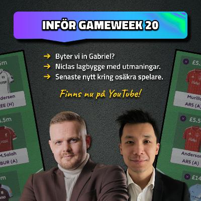 28. Gabriel 🔥 | Inför Gameweek 20 | Fantasy Premier League 25/26 28. Gabriel 🔥 | Inför Gameweek 20 | Fantasy Premier League 25/26