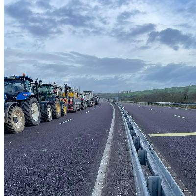 The national fuel protest is continuing this morning