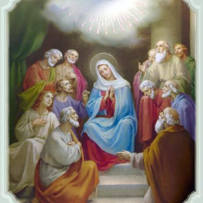 MISTERI GLORIOSI - Discesa dello Spirito Santo su Maria e gli apostoli