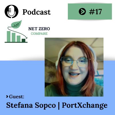 Stefana Sopco (PortXchange) on Data, Digital Coordination, and Port Decarbonization | Net Zero Compare
