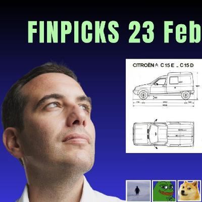 Finpicks 23 Feb 26: México, Robots, Islas y Realezas
