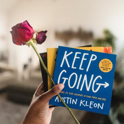 I read chapters of Keep Going by Austin Kleon for you (creative business book) I read chapters of Keep Going by Austin Kleon for you (creative business book)