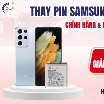 Thay Pin Samsung S21 Ultra Chinh Hang