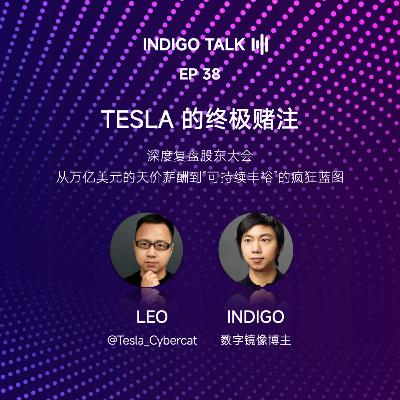 Tesla 的终极赌注 / 与 CyberCat 深度复盘股东大会 - Indigo Talk EP38