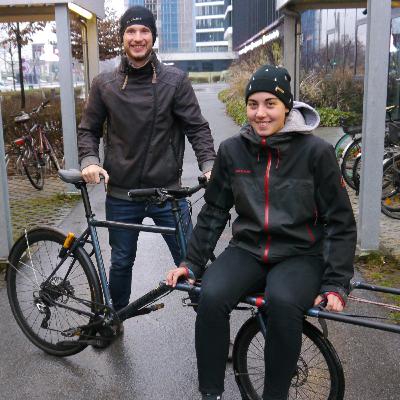 Ein harter Job: Der Alltag der Fahrradboten Ein harter Job: Der Alltag der Fahrradboten