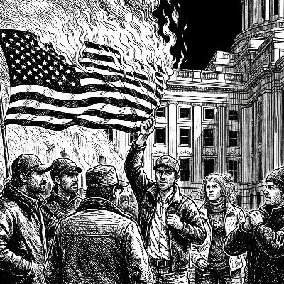 Ya Gotta be Schmittin' Me - A letter to the POTUS about flag burning Ya Gotta be Schmittin' Me - A letter to the POTUS about flag burning