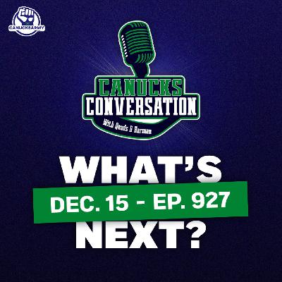 Dec. 15: What's next for the Canucks after trading Quinn Hughes? (ep. 927) Dec. 15: What's next for the Canucks after trading Quinn Hughes? (ep. 927)