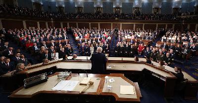 Il delirio di Trump al Congresso