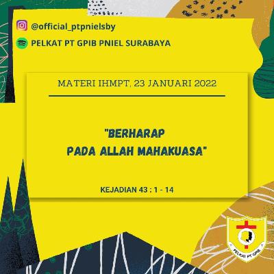 101. Materi IHMPT 23 Januari 2022 101. Materi IHMPT 23 Januari 2022