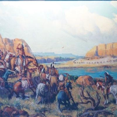 Custer Tells of a Time trying to Track Down Indian Band