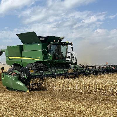 AGRI-BIZ October 5, 2025:  Hot, dry weather spurs harvest pace but slows sugarbeet lifting, livestock industry update with Amber Wood