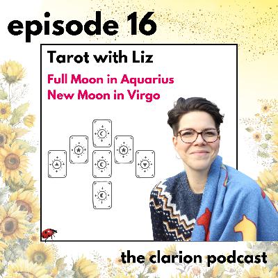 16. Tarot for the Full Moon in Aquarius and New Moon in Virgo