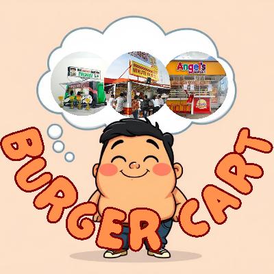 PLATE 253: BURGER CART