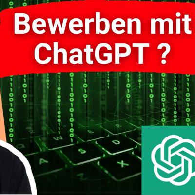 Wie ChatGPT Dir beim Bewerbung schreiben helfen kann 🤖 und wobei Du aufpassen solltest