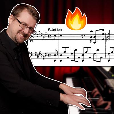 Scriabin's Fierce Etude in D# minor Op. 8 no. 12