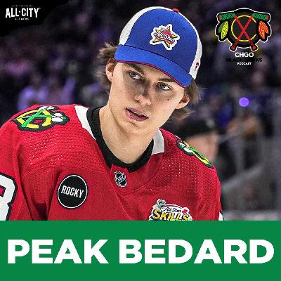 What a Connor Bedard CEILING Will Look Like in the NHL  | CHGO Blackhawks Podcast