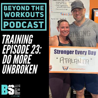 TRAINING: Do more UNBROKEN TRAINING: Do more UNBROKEN