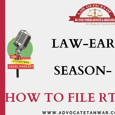 HOW TO FILE RTI
