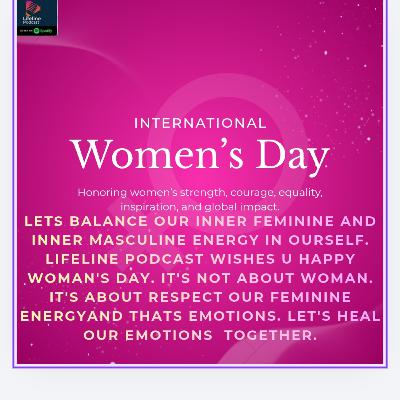 Woman's day is all about to respect our feminity